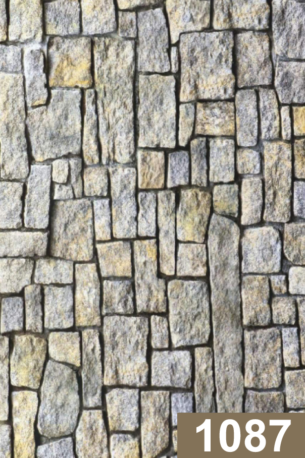 UV Marble Sheet 1087 – Natural Stone Brick Texture
